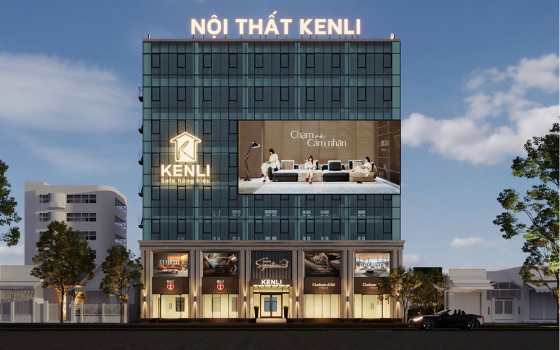 Flagship Store của Nội thất Kenli tại 249 Hoàng Quốc Việt - Hà Nội